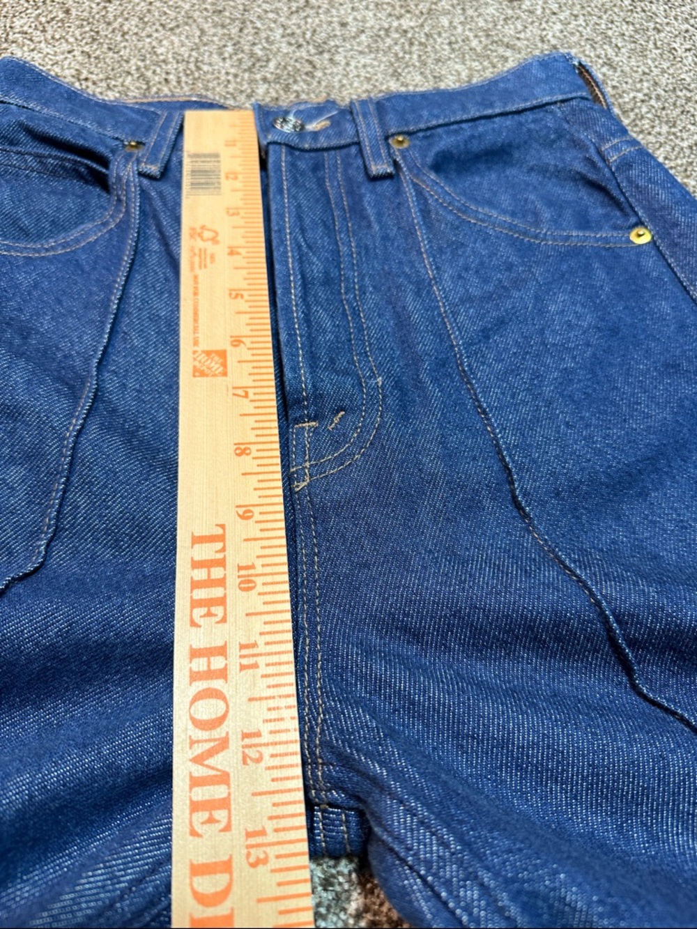 MOTHER Snacks jeans the pin up tippy top sweet too in clean your plate size 25 - Picture 12 of 13